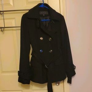 Giacca wool belted coat